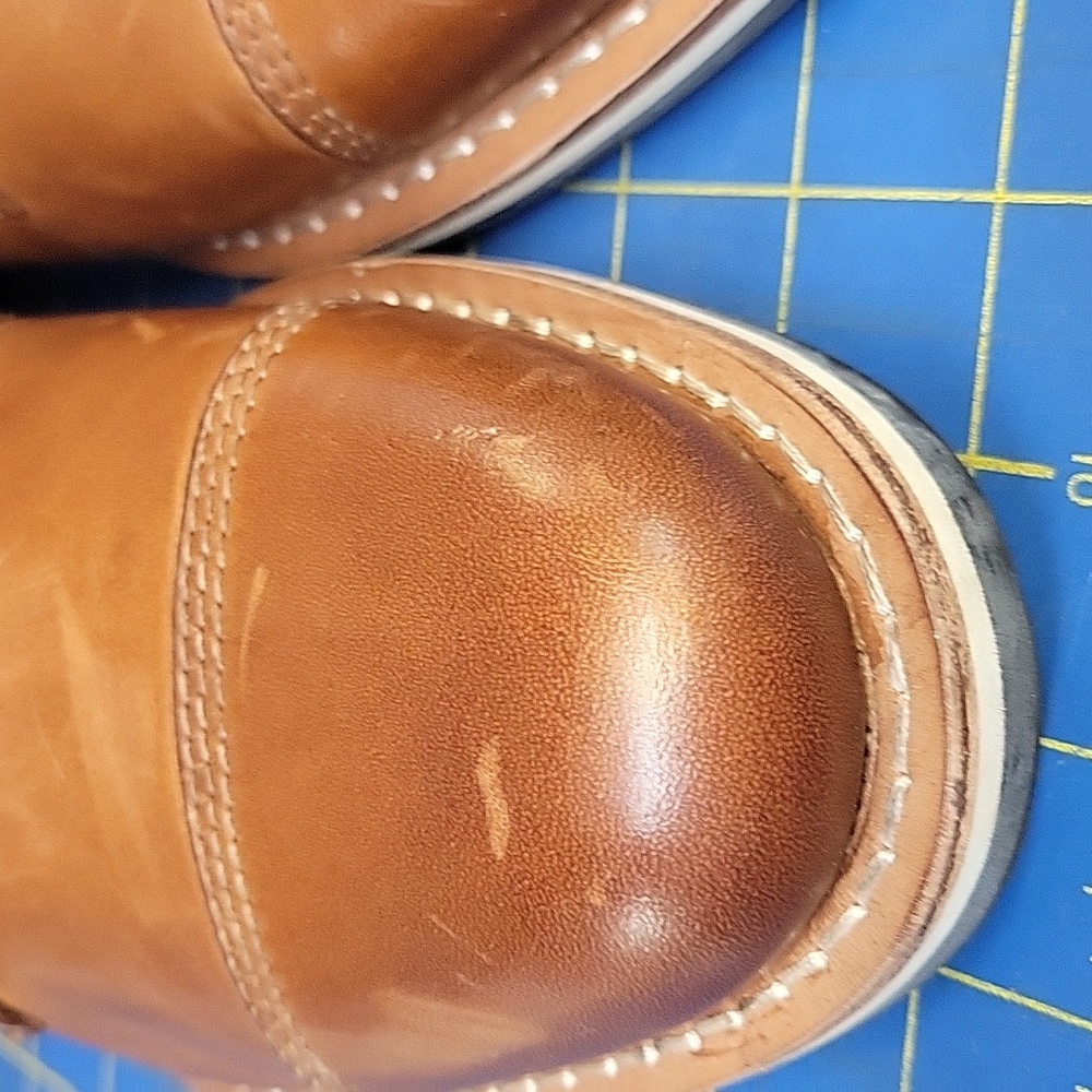 Helm Hollis Men's Brown Leather Boots New - Picture 5 of 11